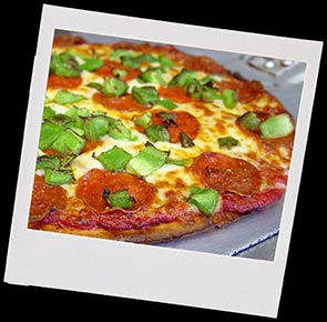 Photo of gluten-free pizza